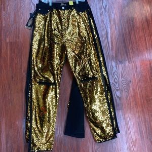 Sequin jeans